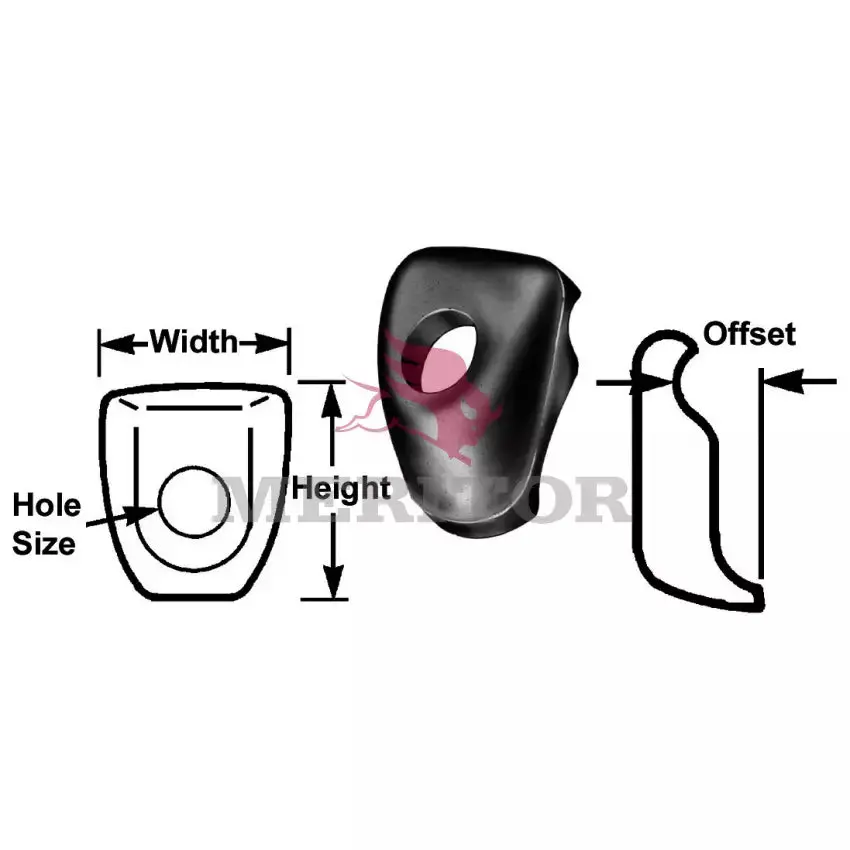 Wheel End - Wheel Rim Clamp | E-5927 Euclid 1