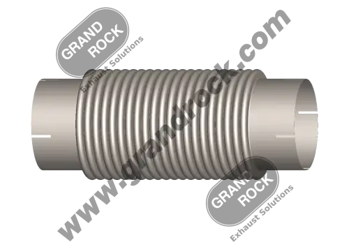 4" X 12" 2 Ply Bellow Pipe Id/Id; 321 Ss | Eb-412Ss Grand Rock 1