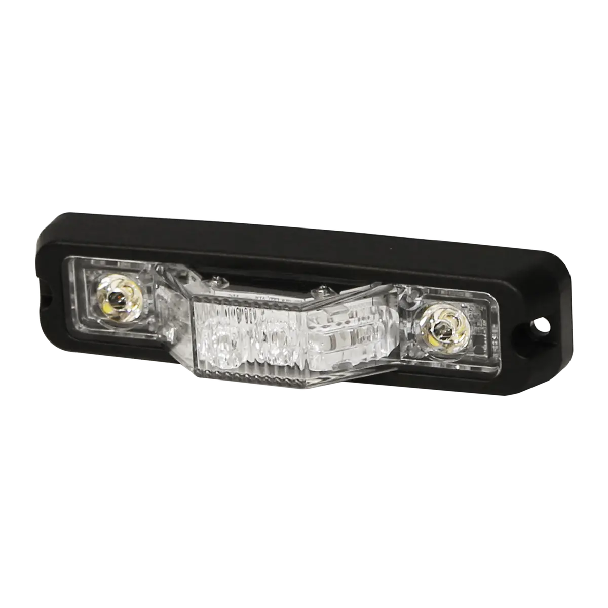 5.1" White 180° Warning With Worklight And Puddle Light | Ecco Ed3777w 1