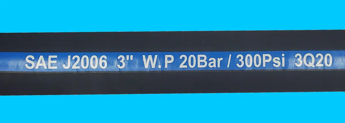 3" Inch Id X 12" 1Ft Foot Marine Wet Exhaust Hose Wire Reinforced Sae J2006 300 Psi 2