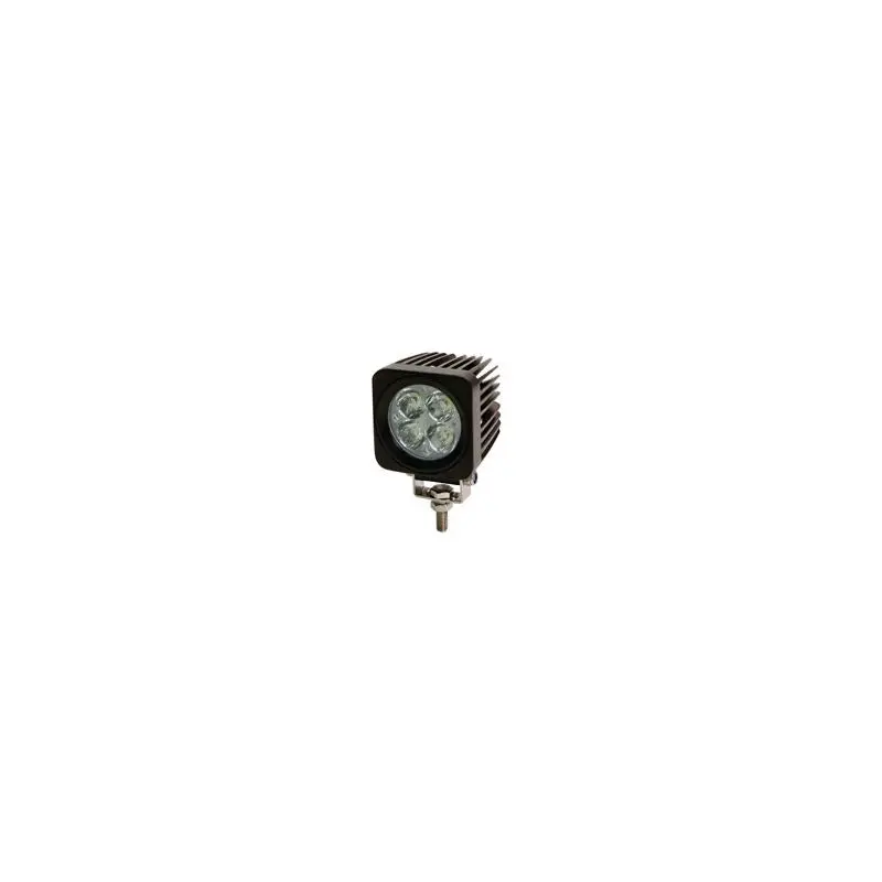 4 Led Clear Modular Square Flood Beam,1 Bolt Mount | Ecco Ew2401 1