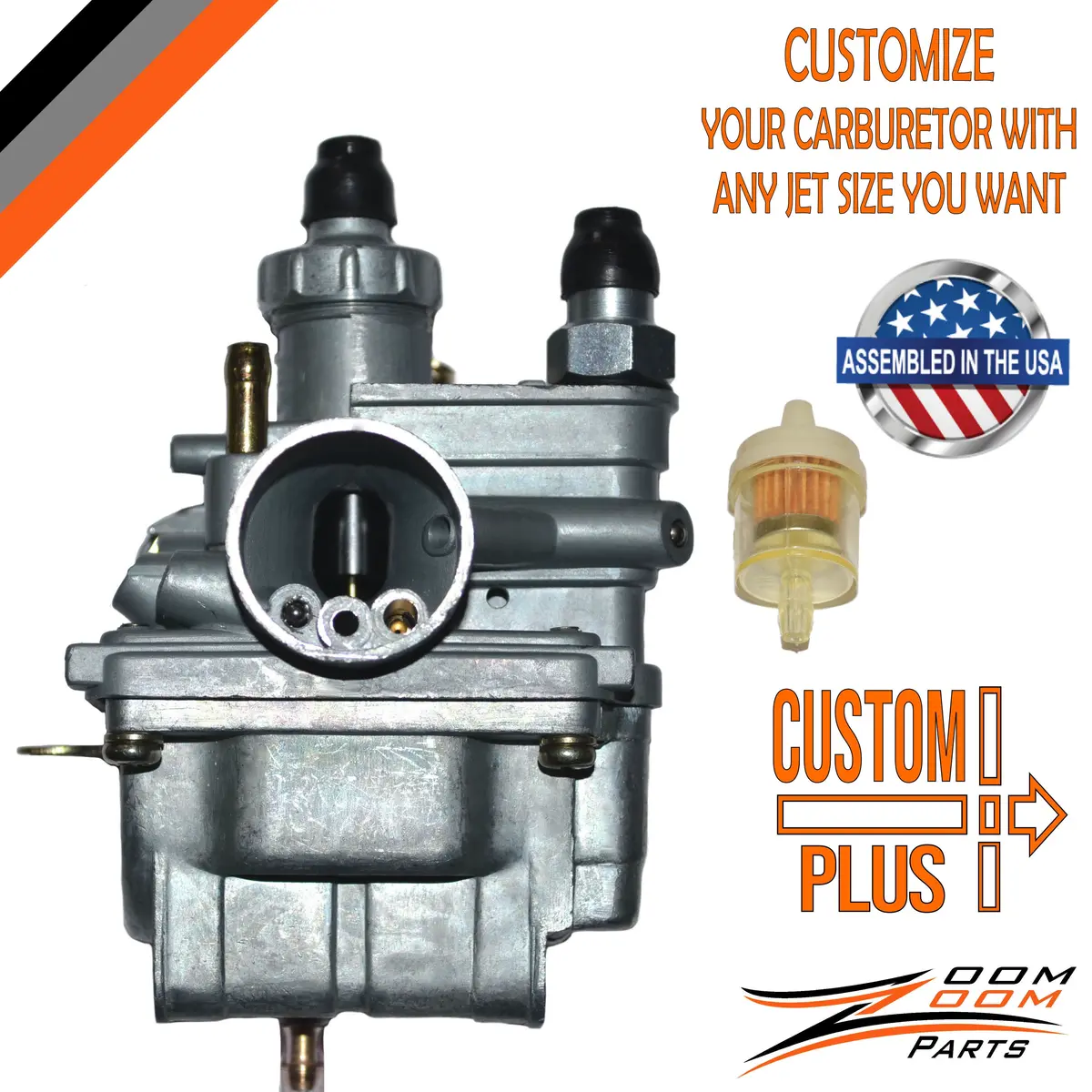 Custom Plus Carburetor Carb For 1980 - 1991 Suzuki Fa50 Fa50 Scooter Moped Shuttle 1