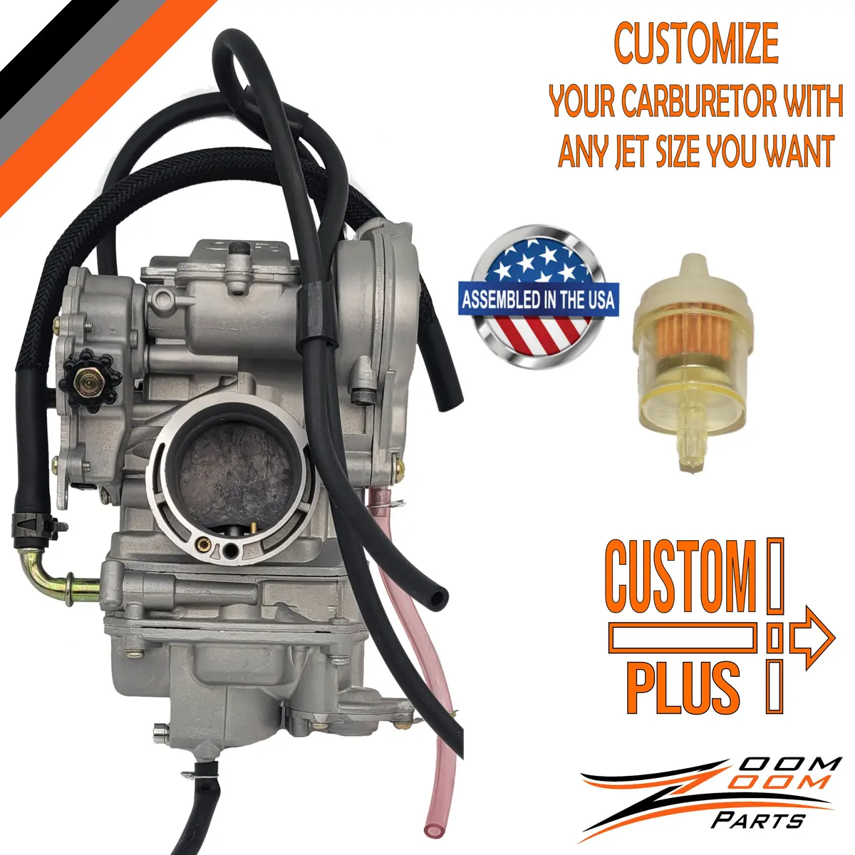 Custom Plus 39Mm Fcr Carburetor For Yamaha / Kawasaki / Suzuki / Honda 1