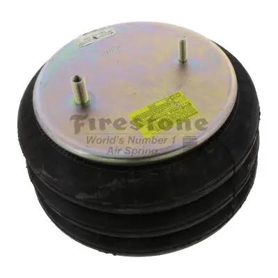 Triple Convoluted Air Spring, 4.6" Min Height | 2 Stud/4 Flat Mount | Meritor Fs7797 1