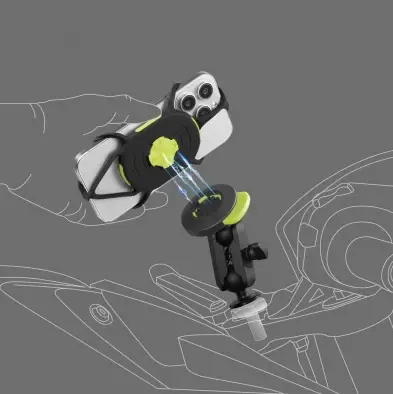Moto Tie Connect Kit 3 - Fork Stem Mount 1