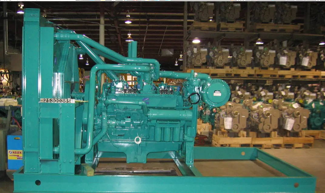 Rs 2887 Cummins Radiator Used On The Cummins 500Kw Gfga Generator With The Gta 28 Engine. 2