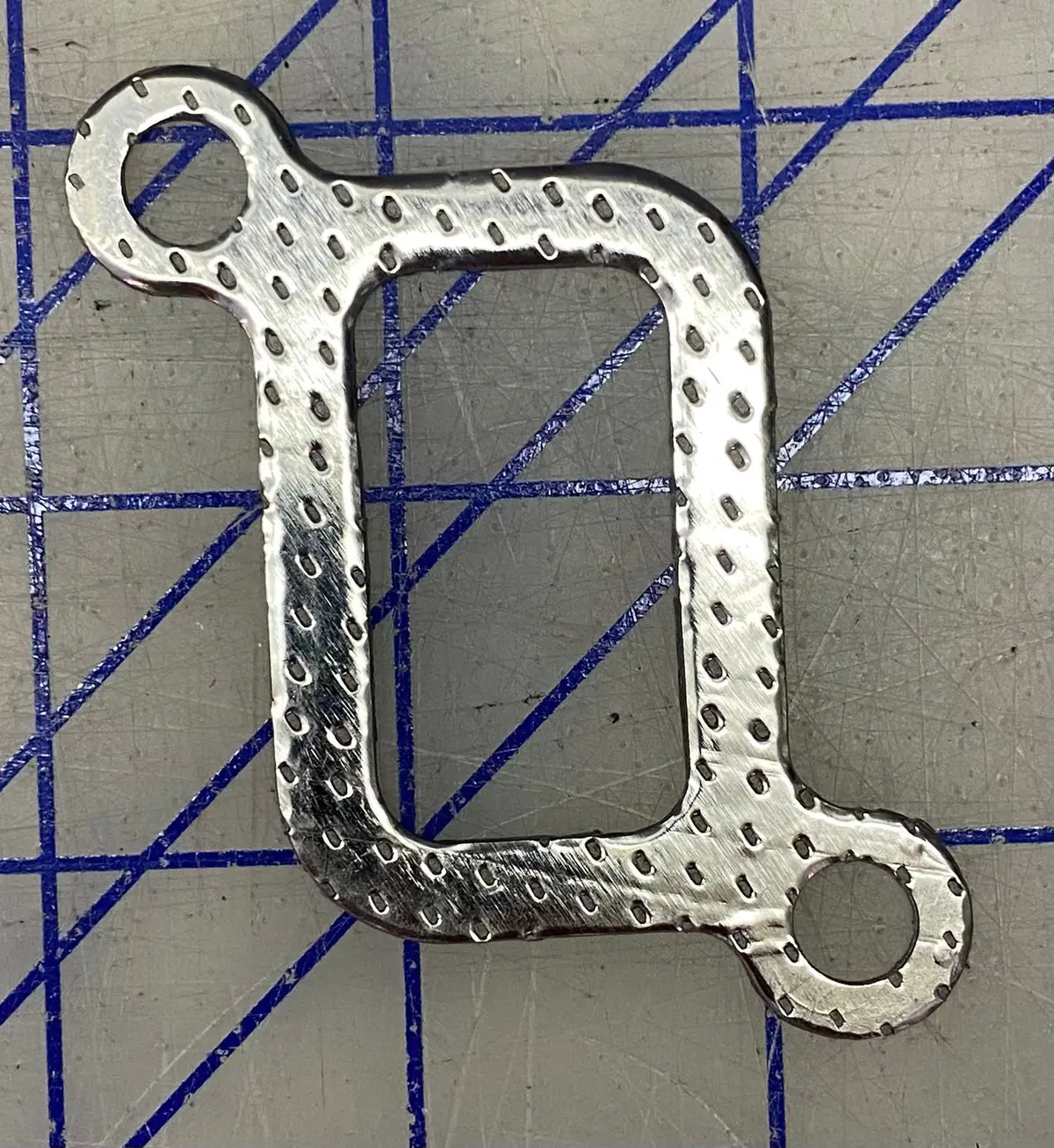 201-43540 Joint/Gasket, Exhaust Manifold Gasket Used On The Lister Petter Tx Series Line Of Engines. 1