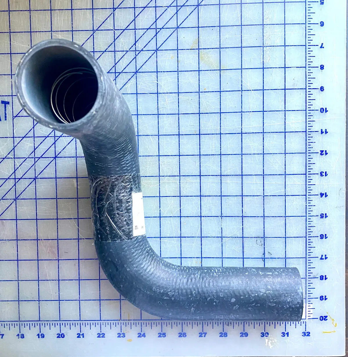 285633 Hose, Suction Side Lower Hose, Used On The Kohler 30Rz62, 30Kw Generator With The 2300 Series Hercules Engin. 1