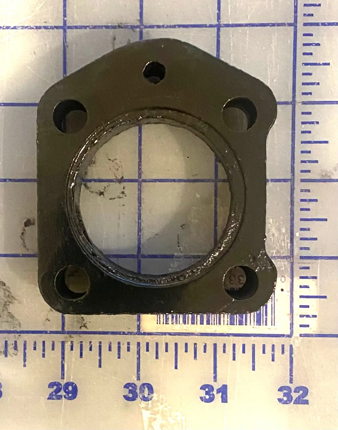 288717 Thermostat Housing Adapter. Used On The Hercules 2300, 3400 And D198 Gas And Diesel Engines. 1