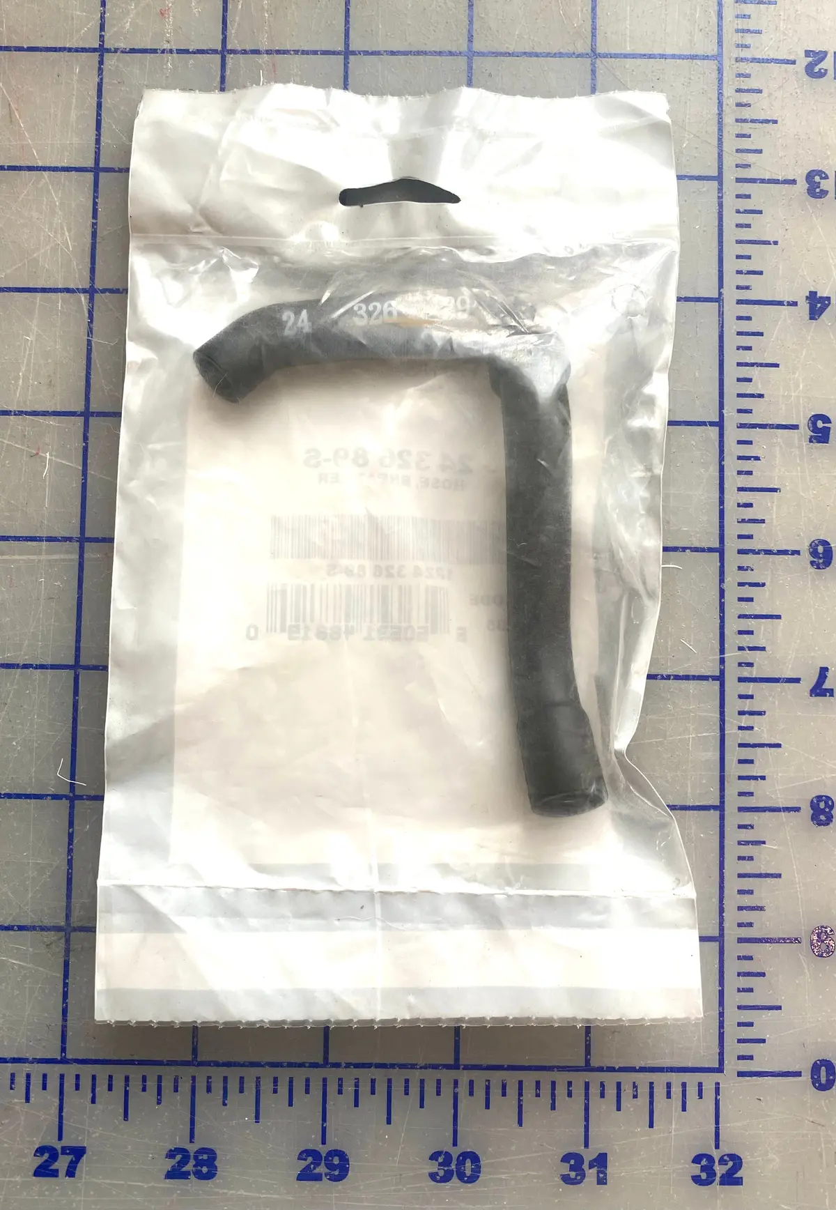 24 326 89-S Breather Hose, Used On The Elliott/Genmac Mpsg And Hsg 10 And 12 Generators. This Is A Kohler Engine Part. 1