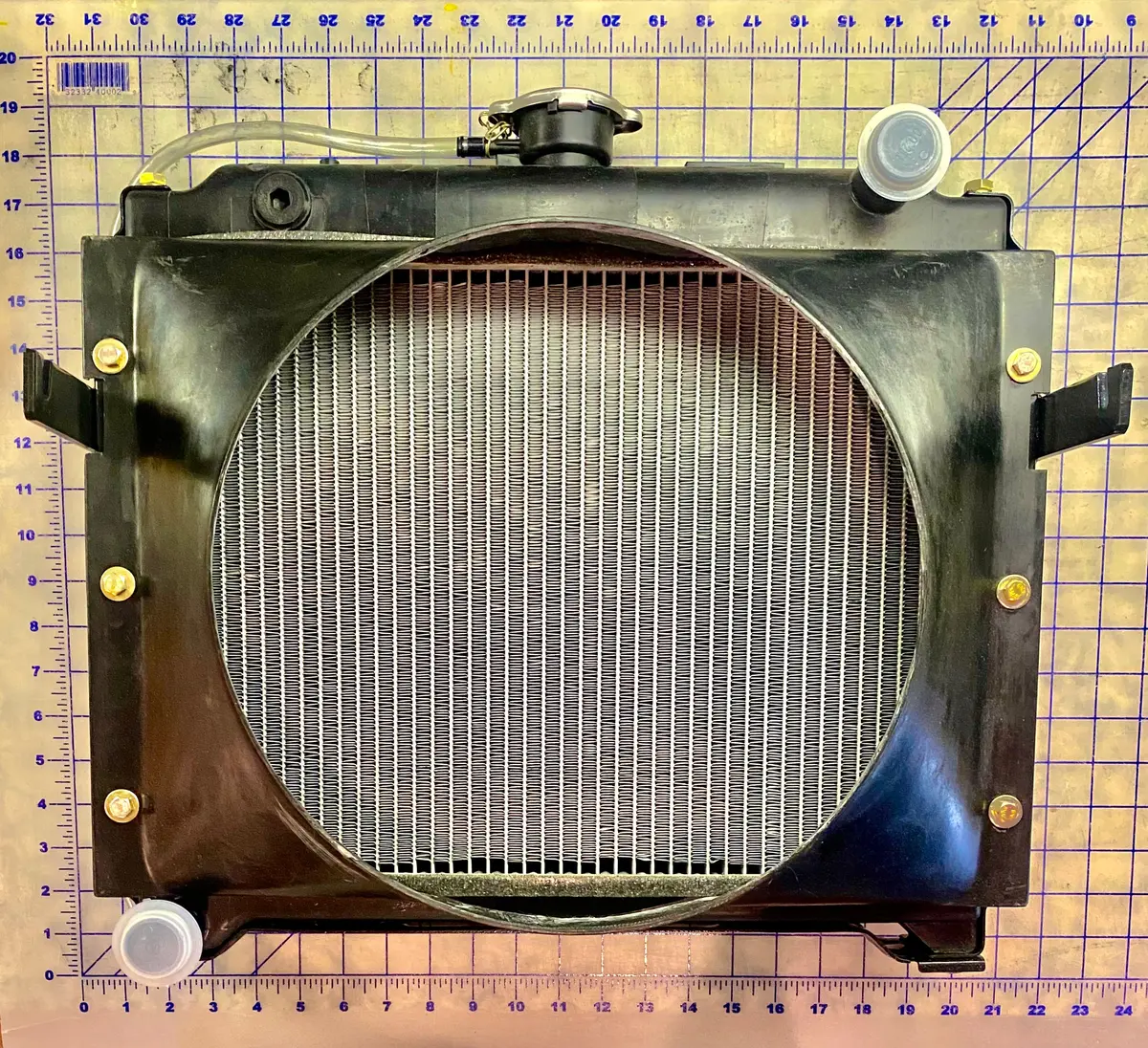 757-30980, Radiator. Lister Petter Small Cooling Radiator. This Part Superseded Part Number 750-40141 2