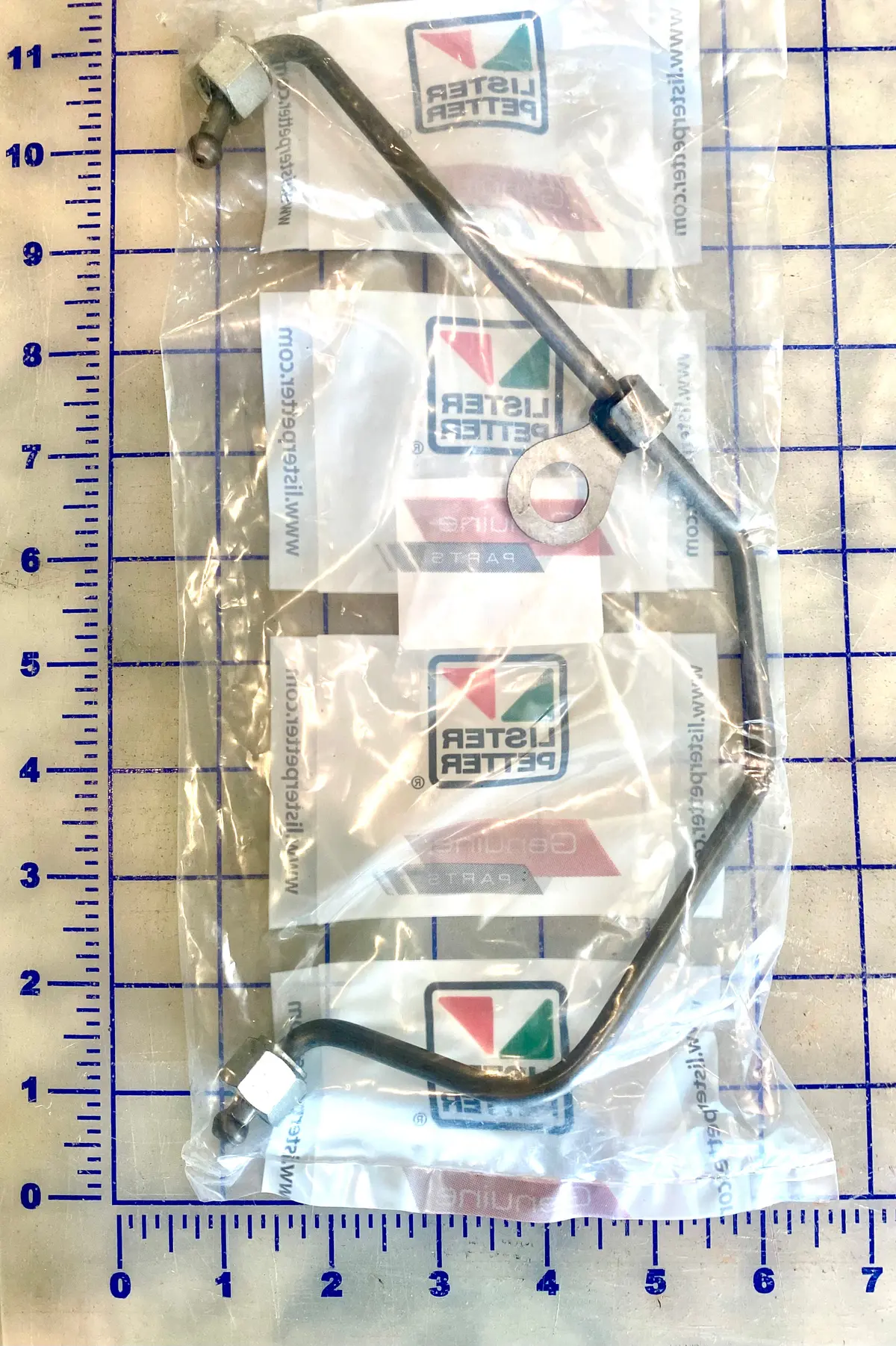 751-41106 Injector Pipe Assembly, Used On The Lister Petter Lpws Series Engine. 1