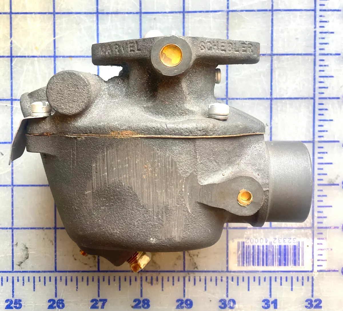 Tsx 455 Marvel-Schebler Carburetor, Used On The Hercules Ixb Industrial Engine. There Is A $200 Dollar Core Charge Associated With The Price Of This Part. 2