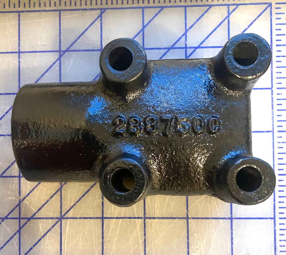 288750C Water Outlet/Thermostat Housing, Used On The Hercules 2300, 3400 Gas And Diesel Engines, Also Used On The D198 And The 298 Engines. 1