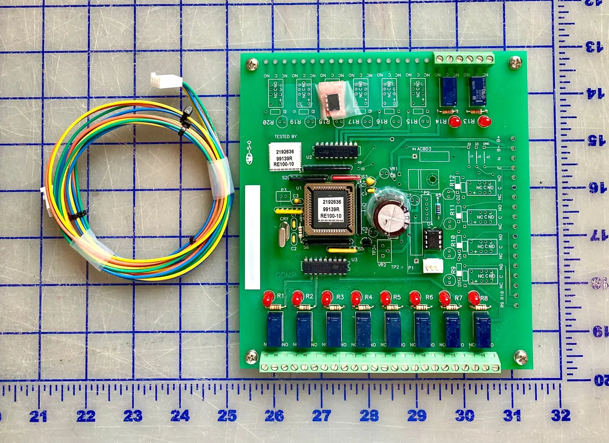 Re100-10 Relay Board, Elliot Power System Relay Board 10 Alarm Relays On This Board. 1