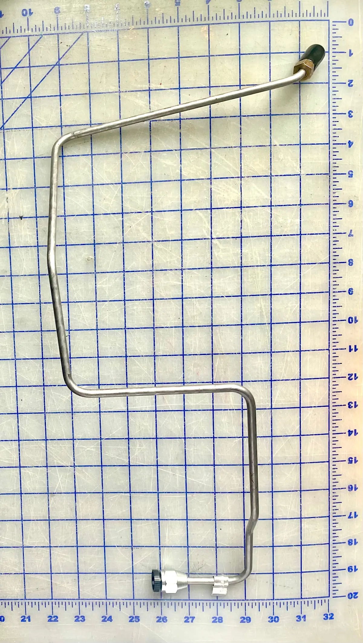 40-3891327 Injector Line, This Is For The #3 Cylinder Closet To The Water Pump End. This Injector Line Is For The 4800/5000 Series Hercules Engine Only. 1