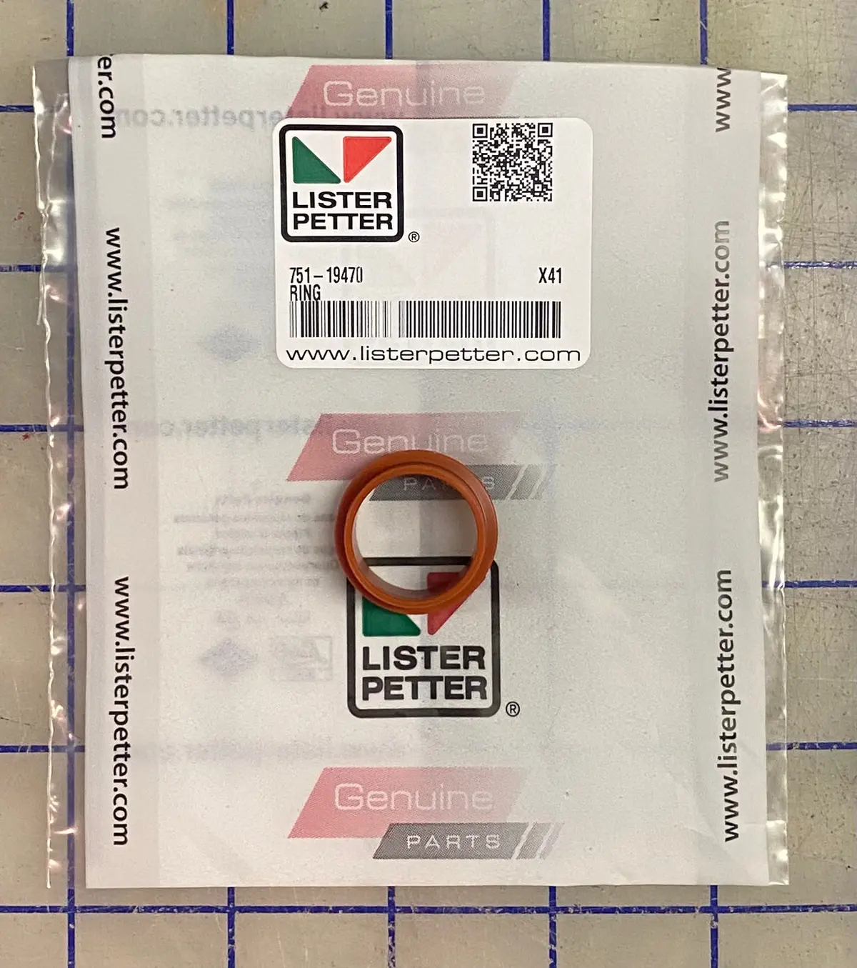 751-19470 Shroud, Used On The Lister Petter Lpw Series Engines Also Known As The Alpha Series. 1