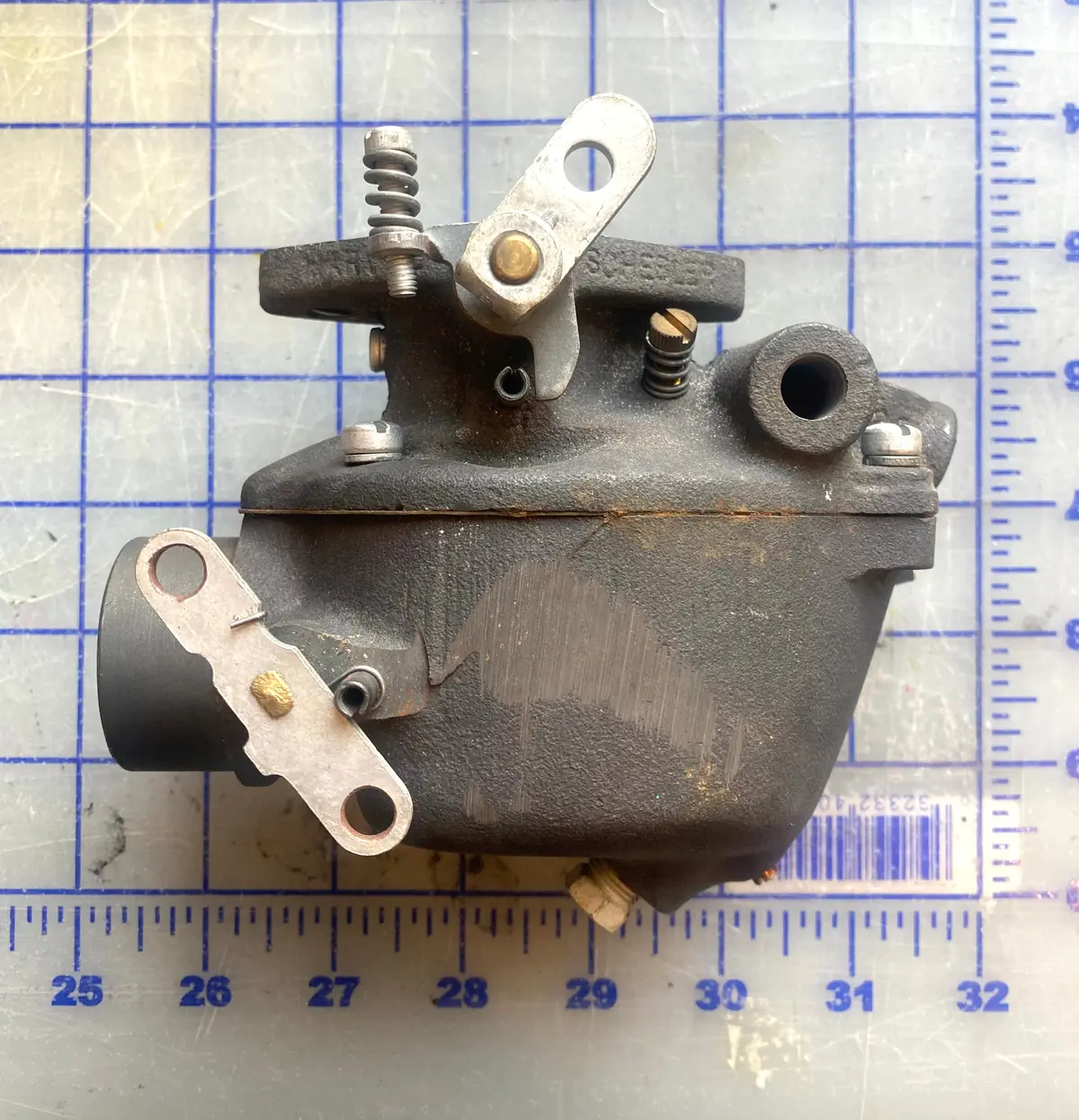 Tsx 455 Marvel-Schebler Carburetor, Used On The Hercules Ixb Industrial Engine. There Is A $200 Dollar Core Charge Associated With The Price Of This Part. 1