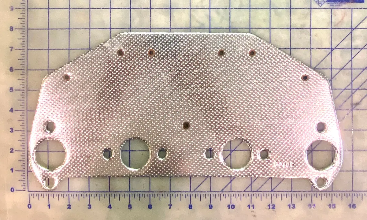 256760 Exhaust Gasket/Heat Shield, Hercules Model G2300 And D2300 4 Cylinder Engines. 1
