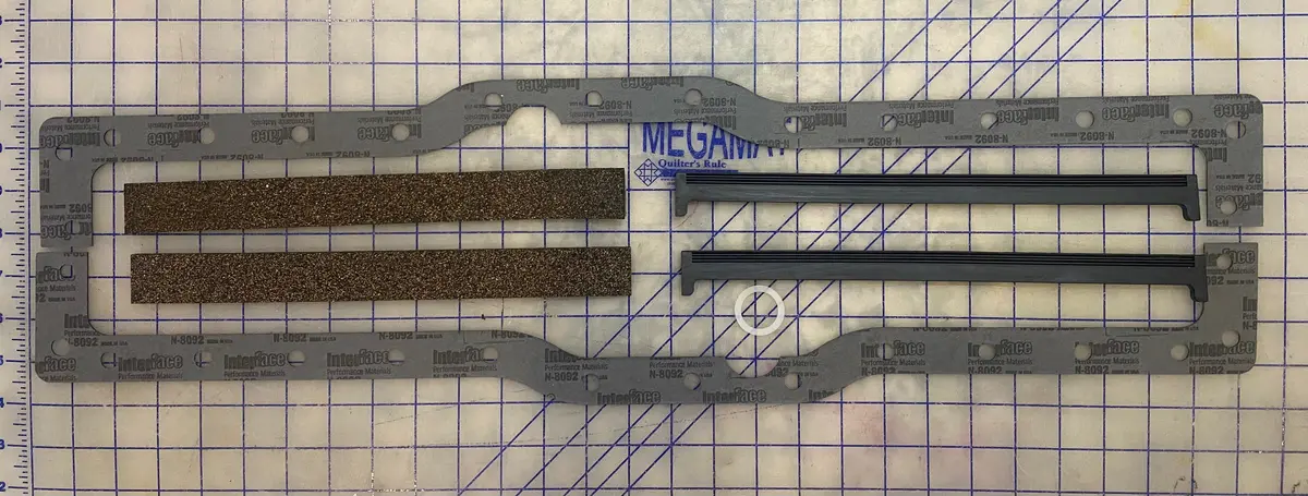 291984-00 Gasket, Oil Pan Set. Used On The G 3400, D 3400 6 Cylinder Series, Hercules Engines. 1
