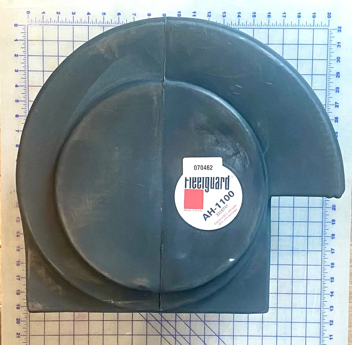 Ah1100 Filter, Air Air Filter Used On The Elliott Power Systems Model 200Rn Natural Gas Generator 1