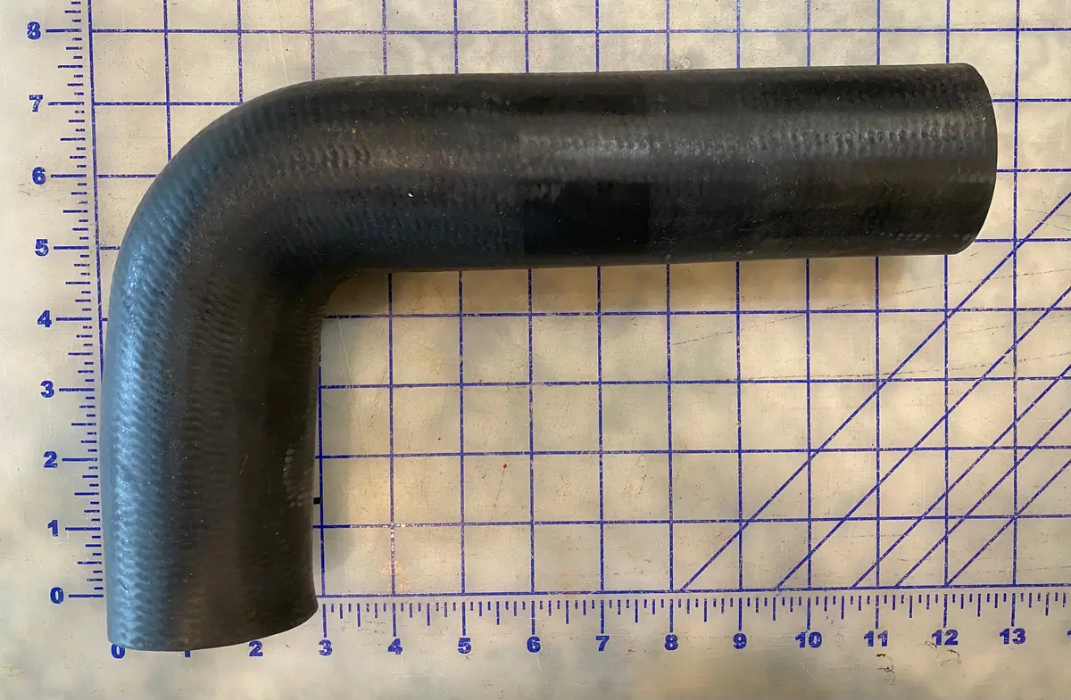 21207Ah 2" X 2" 90 Degree Hose Assembly, This Is An Opp Adaptable Hose Product 1