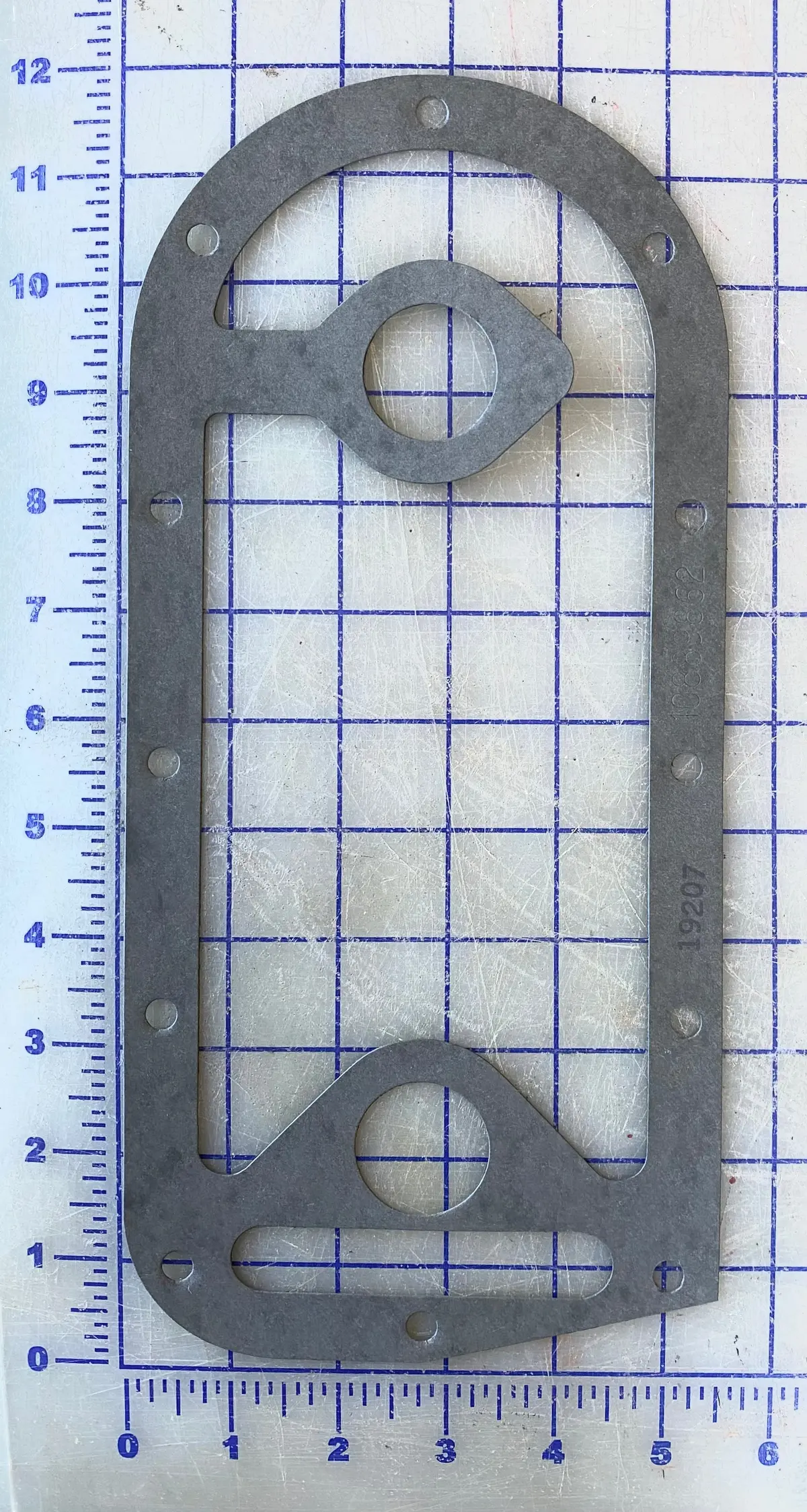 375098 Oil Cooler Gasket, Used On The Hercules D4800 And D5000 Series Engine. 1
