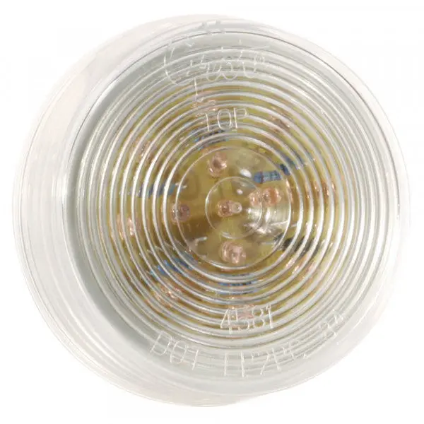 Hi Count® 2 1/2" Amber Led Clearance Marker Light, W/ Optic Clear Lens | Grote G1043 1