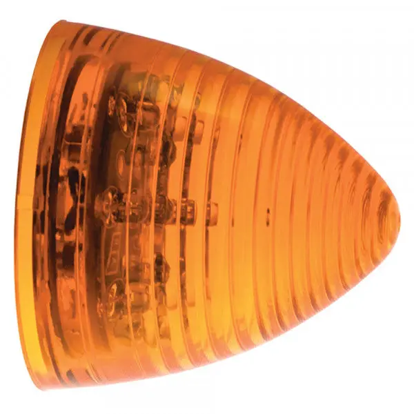 Hi Count® 2 1/2" 13-Diode Beehive Amber Led Clearance Marker Light | Grote G1083 1