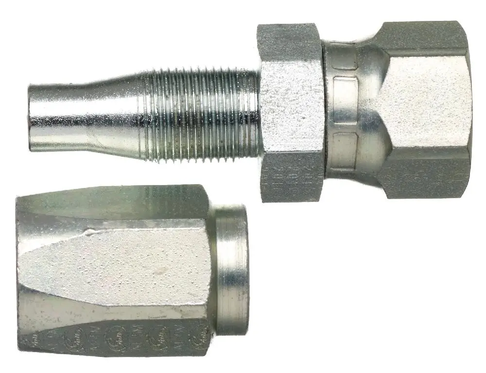 Dual Seat Female Jic 37/Sae 45 Flare Swivel - Steel (C5e Hose) | G35210-0808 Gates 1