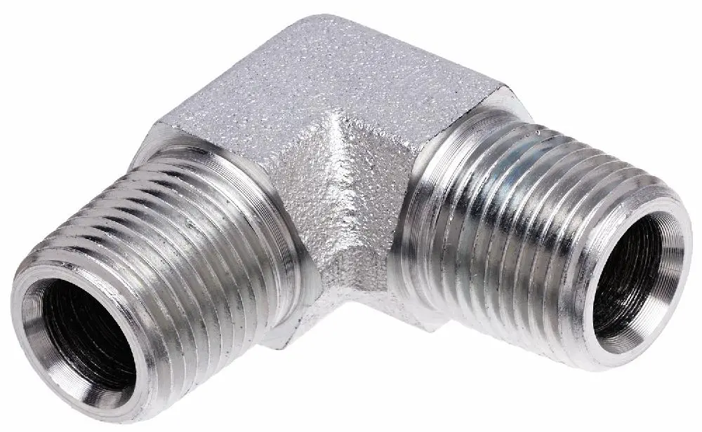 Male Pipe Nptf To Male Pipe Nptf - 90 (Sae To Sae) | G60115-0808 Gates 1
