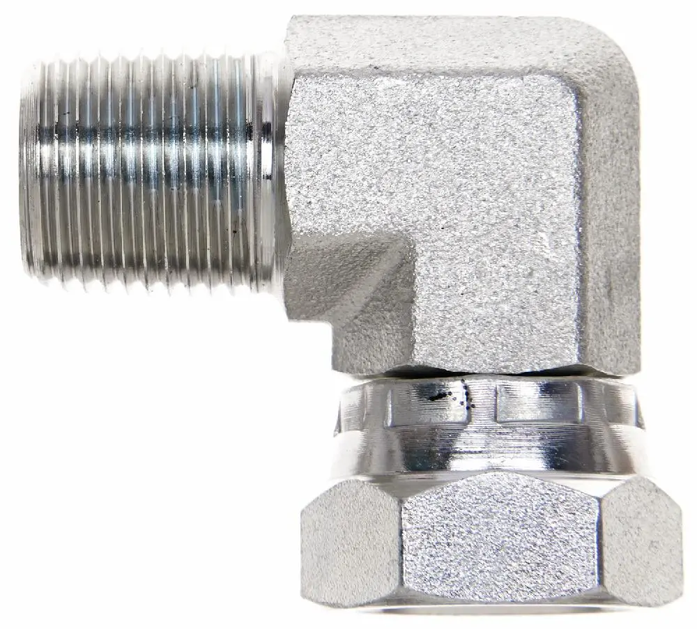Male Pipe Nptf To Female Pipe Swivel Npsm - 90 (Sae To Sae) | G60144-0808 Gates 1