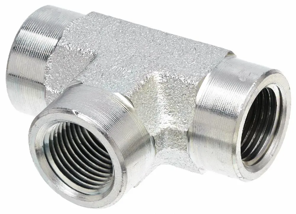 Female Pipe Nptf - Tee (Sae To Sae) | G60181-0606 Gates 1