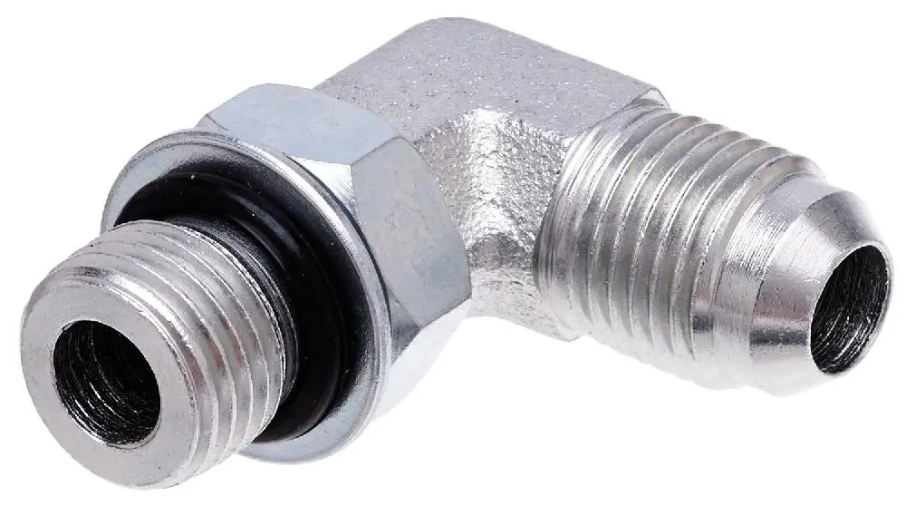 Male O-Ring Boss To Male Jic 37 Flare - 90 (Sae To Sae) | G60312-1616 Gates 1