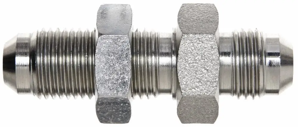 Male Jic 37 Flare To Male Jic 37 Flare Bulkhead (Sae To Sae) | G60445-0808 Gates 1
