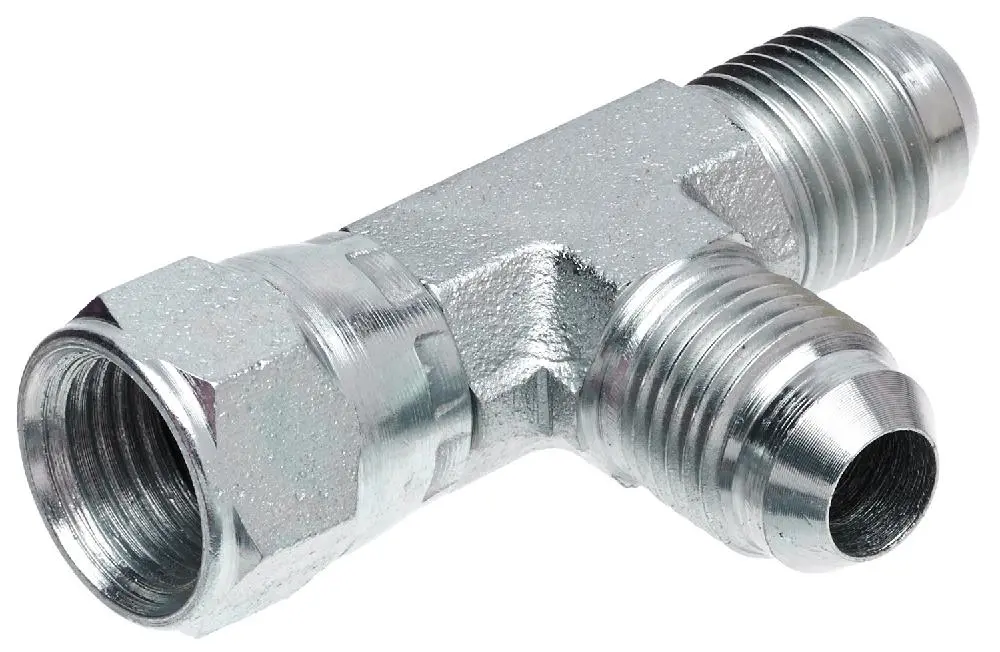 Male Jic 37 Flare To Female Jic 37 Flare Swivel To Male Jic 37 Flare - Tee | G60473-0808 Gates 1