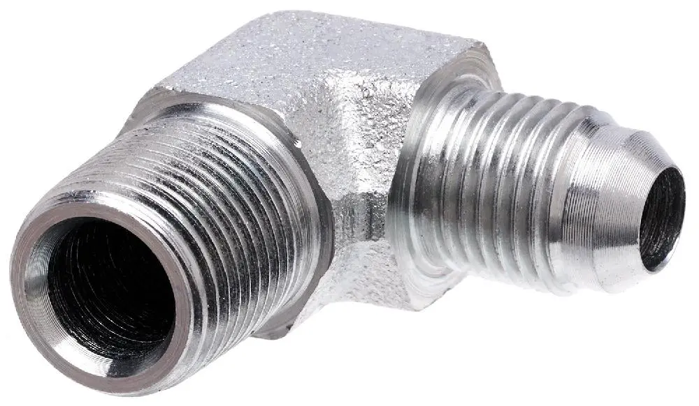 Male Jic 37 Flare To Male Pipe Nptf - 90 (Sae To Sae) | G60499-0404 Gates 1