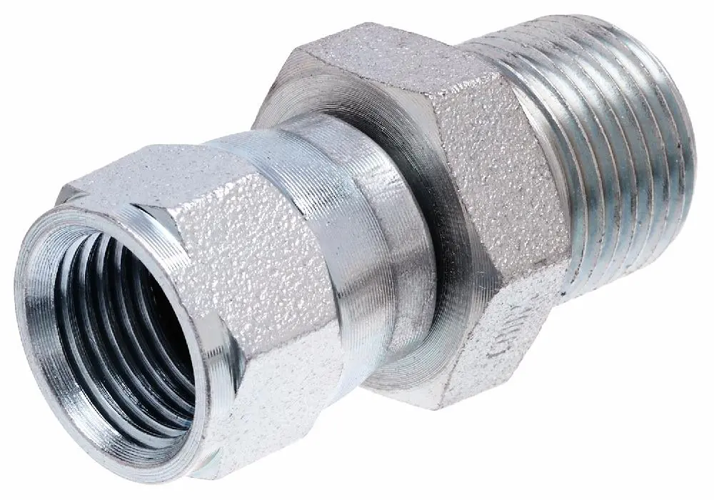 Female Jic 37 Flare Swivel To Male Pipe Nptf (Sae To Sae) | G60520-1616 Gates 1