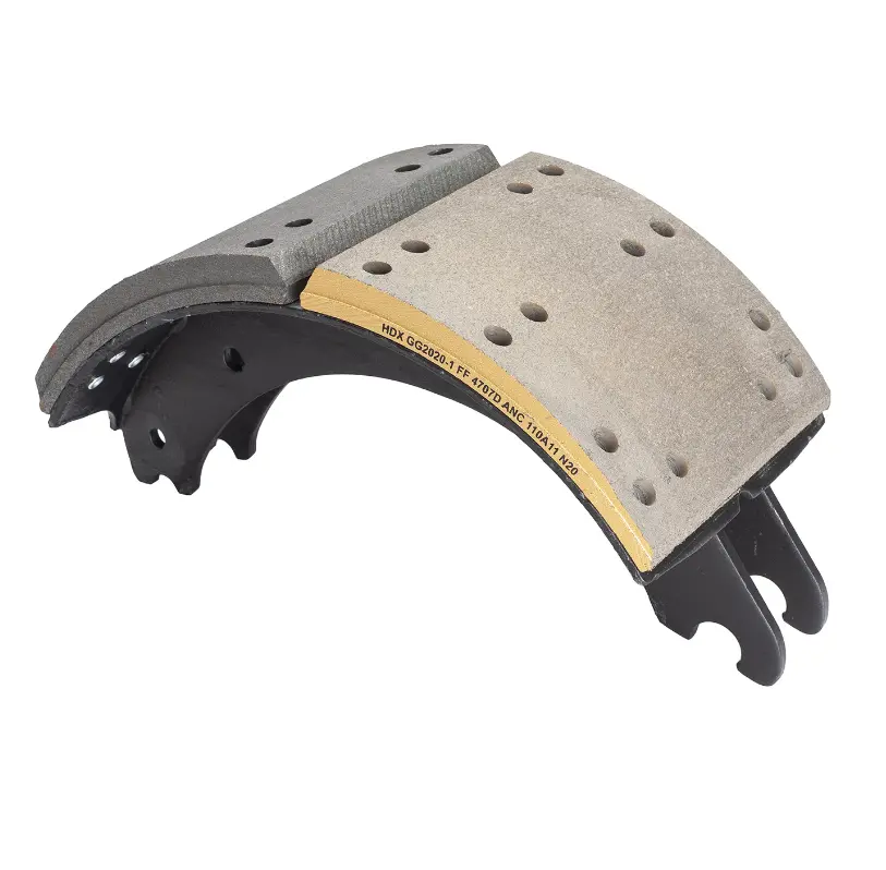 Relined Shoe For 16-1/2" Meritor "Q" Plus | Gc4707qr Haldex 1