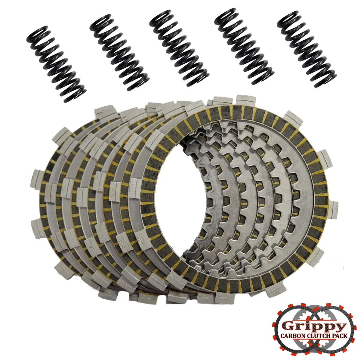 Grippy Carbon Clutch Pack For 1999-2014 Honda Trx400ex / Trx400x 1