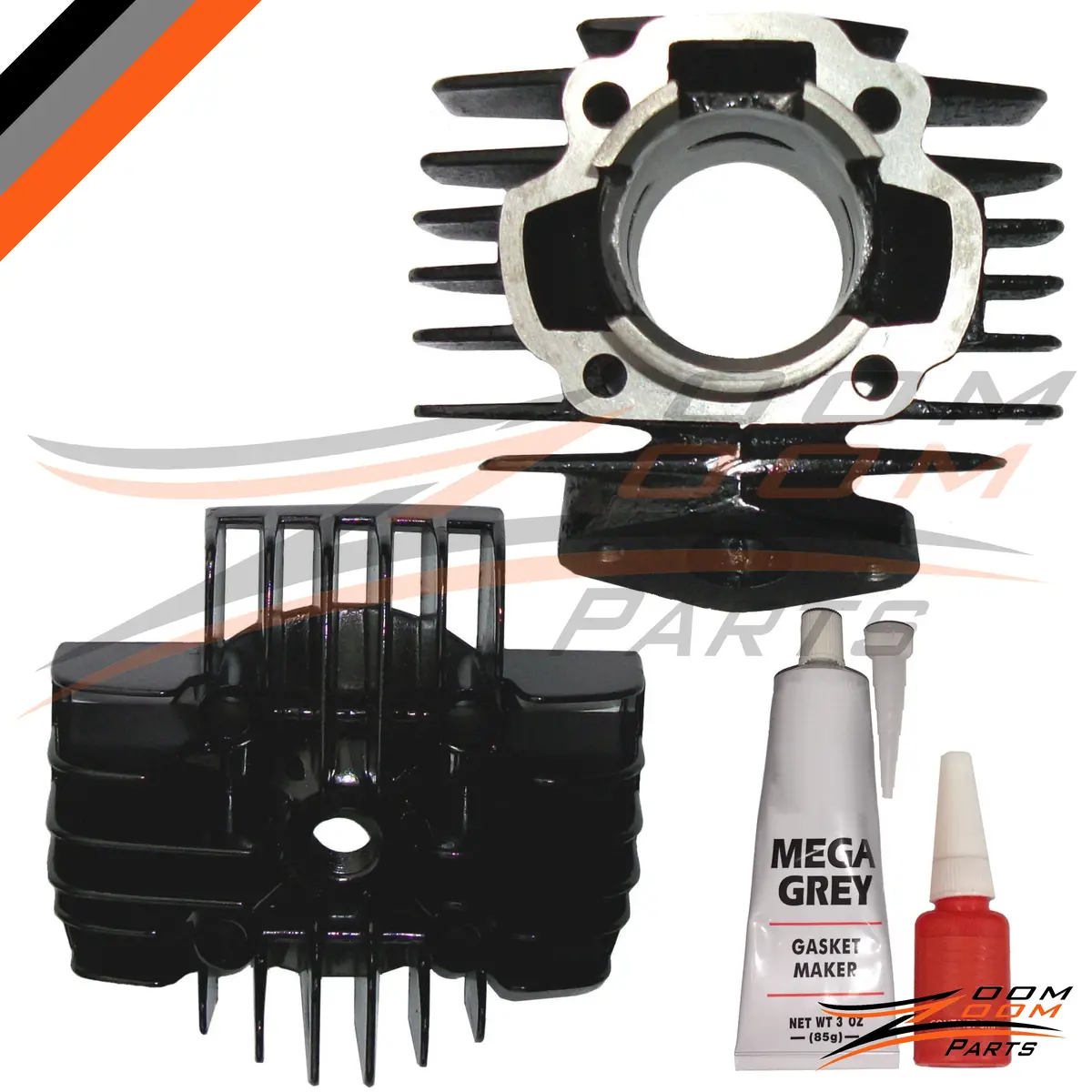 Yamaha Mj 50 Mj50 Cylinder Piston Ring Head Gasket Set Kit Towny 1982 Brand New 2