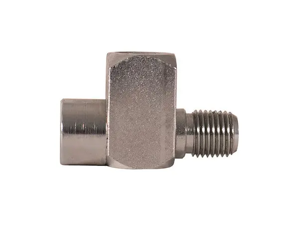Male Run Tee 1/4" Male Pipe Thread To Two 1/4" Female Pipe Thread | H3759x4 Buyers Products 1