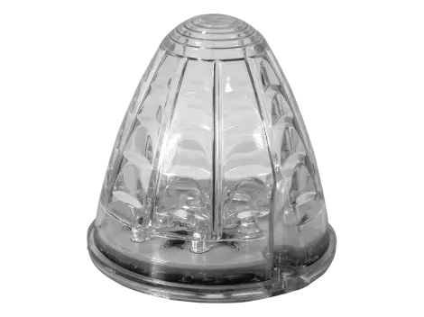 Clear Bullet Nose Torpedo Cab Marker Replacement Light | Hd10119yc Heavy Duty Lighting 1