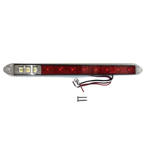 13.5" Stop Tail Turn & Backup Slim Line Combo With Reflex Lens | Hd12014 Rw Heavy Duty Lighting 1