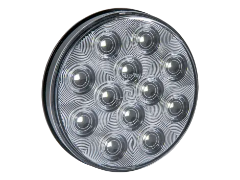 4" Round Backup White Light W/ Clear Lens | Hd40012wsd Heavy Duty Lighting 1