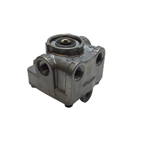 Air Brake Relay Valve - New, Single Control Line With Bracket | Kn28061 Haldex 1