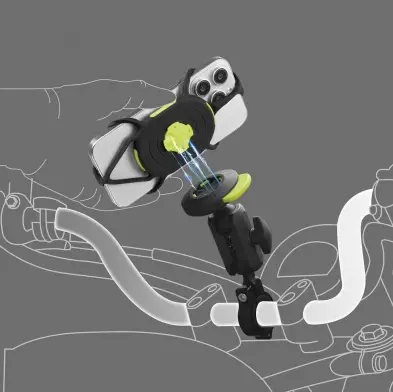 Moto Tie Connect Kit 3 - Handlebar Mount 1