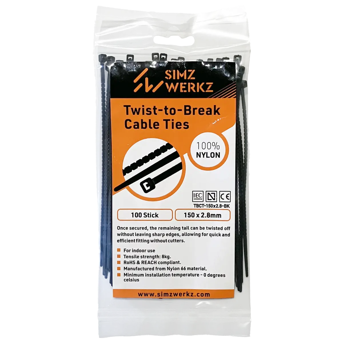 Twist-To-Break Cable Ties 3