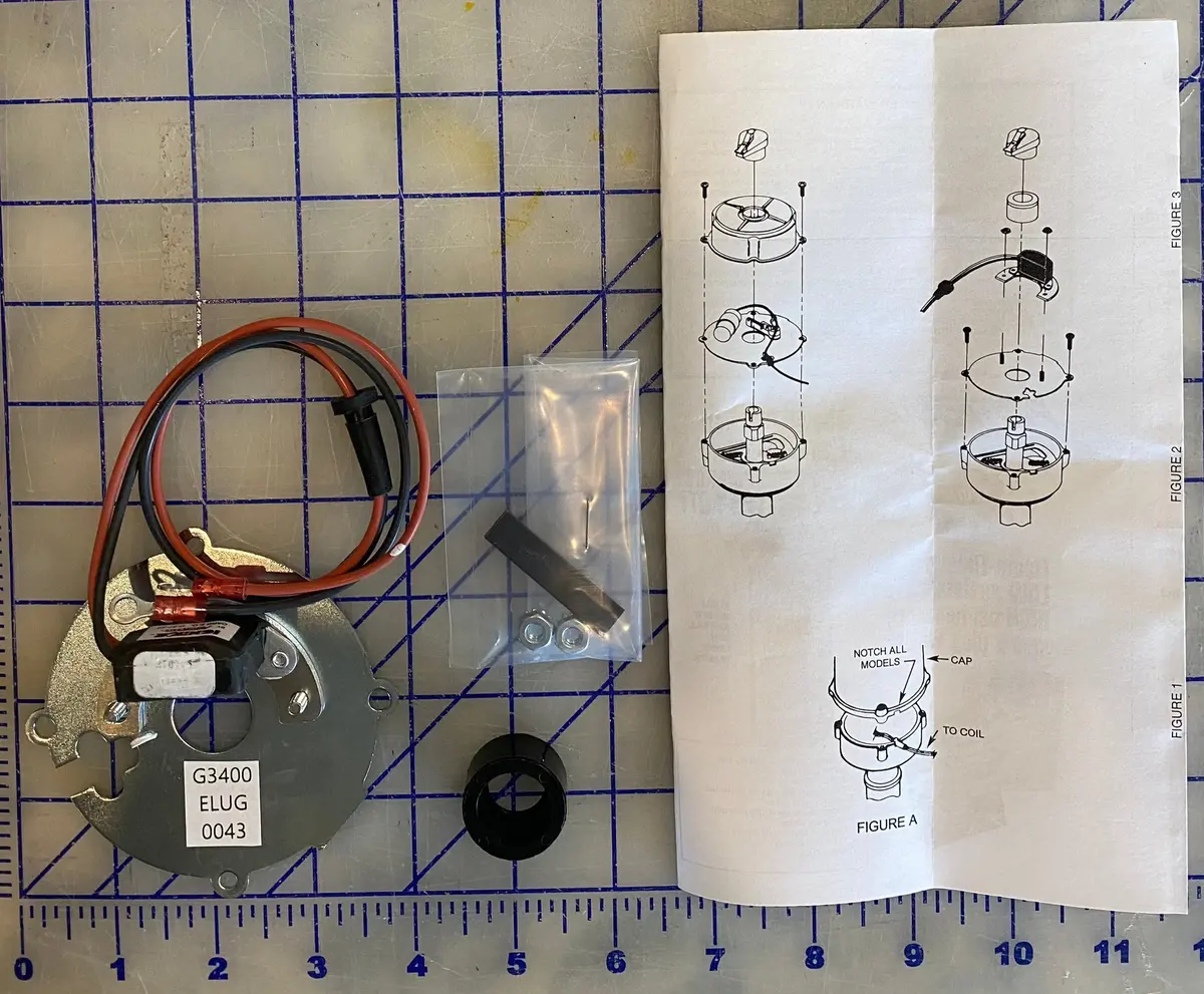 40-2505160Di6, Electronic Upgrade/Tune Up Kit, For Hercules G3400, 6 Cylinder Delco Ignition System. 1