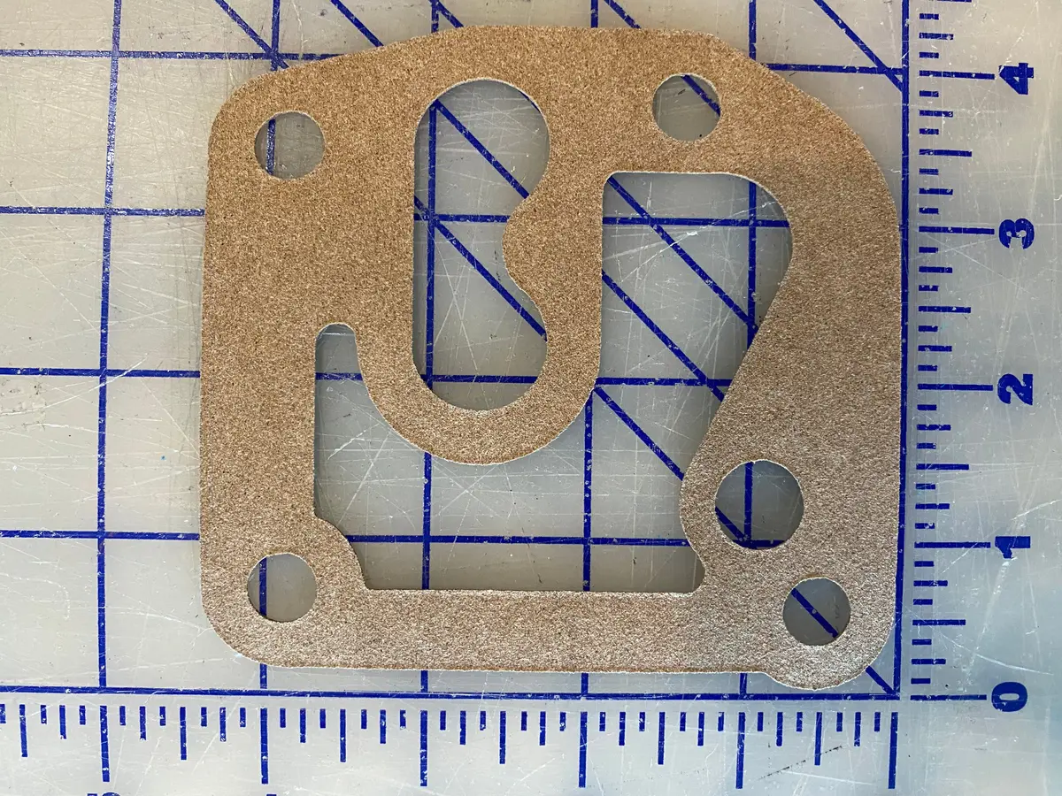 40-3891103 Gasket, Housing Gasket For The Oil Pressure Regulator. Used On The 4800,5000 Series Hercules Engines 1